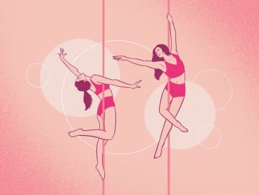 Despite the author's interest in trying pole out, she initially found herself hesitant to do it regularly, due to the negative stigma surrounding the activity.