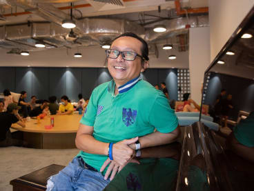 Being in a community of stay-home dads has been a masterclass for Kelvin Seah Lee Nguon, teaching him the importance of not walking difficult paths alone.